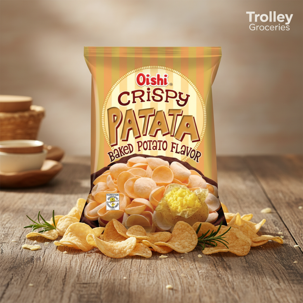 Oishi Crispy Patata Baked Potato Flavor 85g