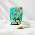 Aik Cheong Matcha Milk Tea 25G x 12P sachet bag with matcha powder and milk tea cup