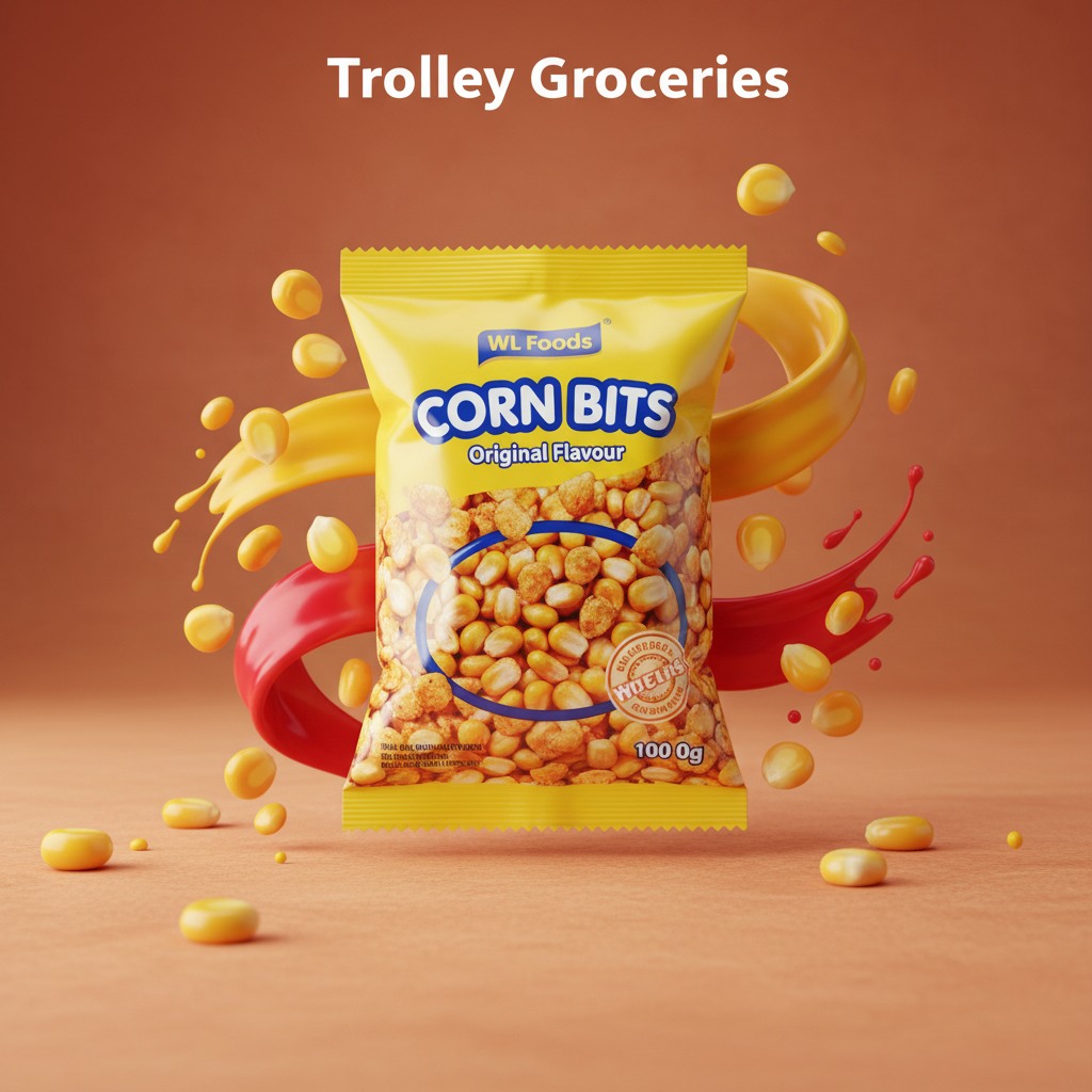 WL Foods Corn Bits Original Flavour 100g at Trolley Groceries