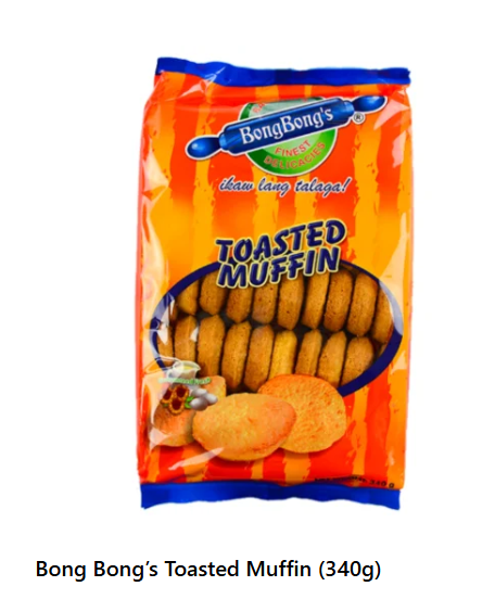 Bong Bong's Toasted Muffin (340g)