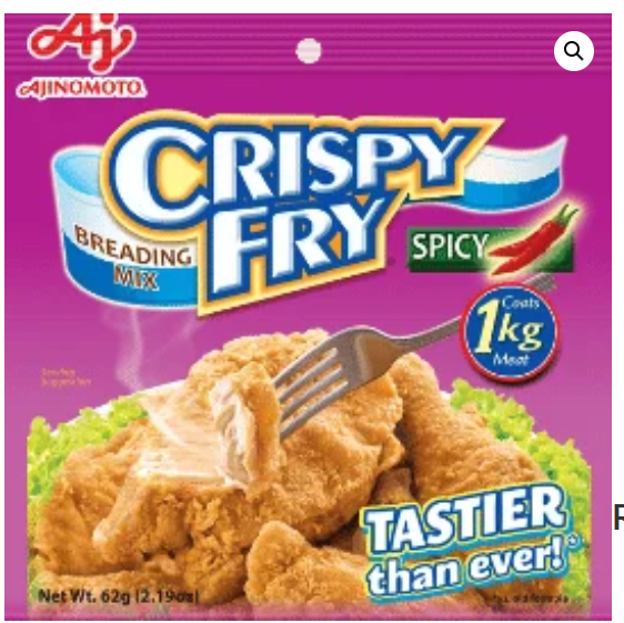 Ajinomoto Crispy Fry Breading Mix Spicy (62g)