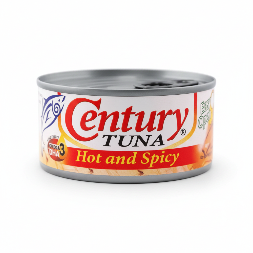 Century Tuna Hot and Spicy 180g can