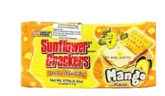 Croley Sunflower Crackers Mango (10pack) (270g)