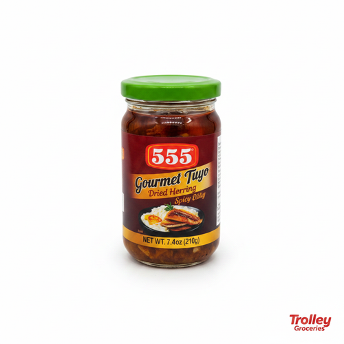555 Gourmet Dried Herring in Spicy Oil 210g