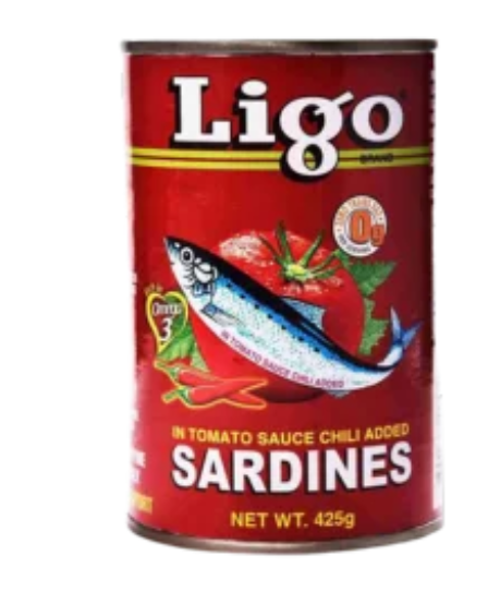 Ligo Sardines in Tomato Sauce with Chili (425g)