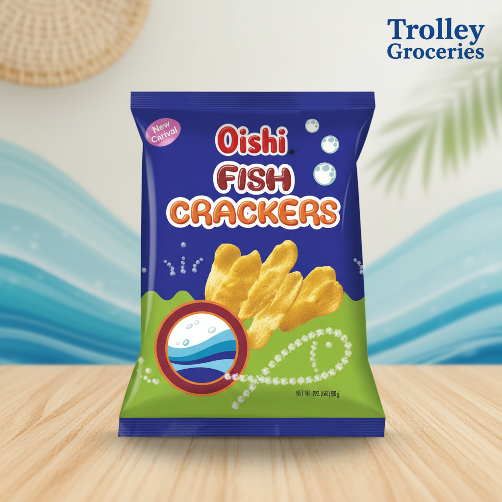 Oishi Fish Crackers 90g at Trolley Groceries