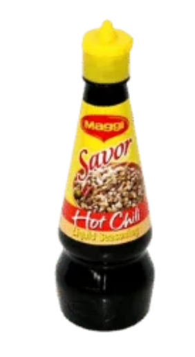 Maggi Savor Hot Chili Liquid Seasoning (130ml)