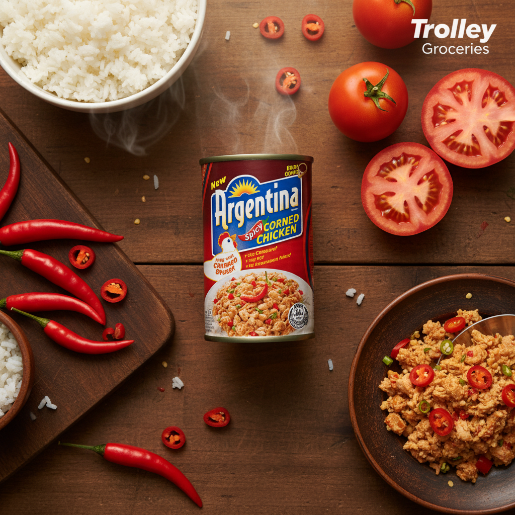 Argentina Corned Chicken Spicy premium lifestyle image