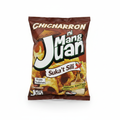 Mang Juan Chicharon Suka't Sili 90g dark red packaging with bold Mang Juan logo