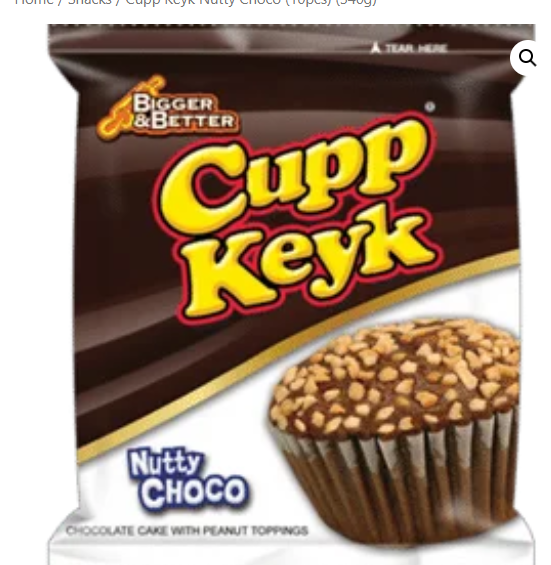Cupp Keyk Nutty Choco (10pcs) (340g)