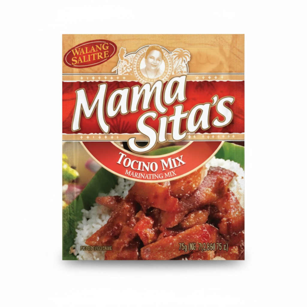Mama Sita's Tocino Mix 75g packet - enhanced product shot