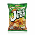 Mang Juan Chicharon Sukang Paombong 90g green packaging with bold Mang Juan logo