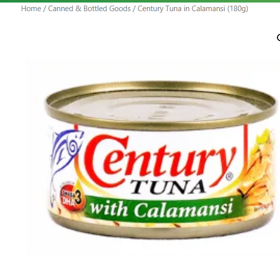 Century Tuna in Calamansi (180g)
