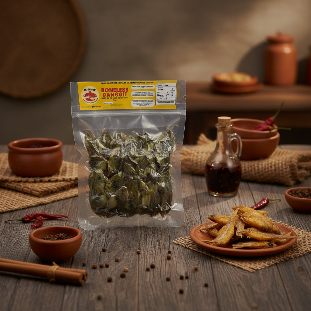JM Online Unsalted Boneless Danggit Dried Fish 100g