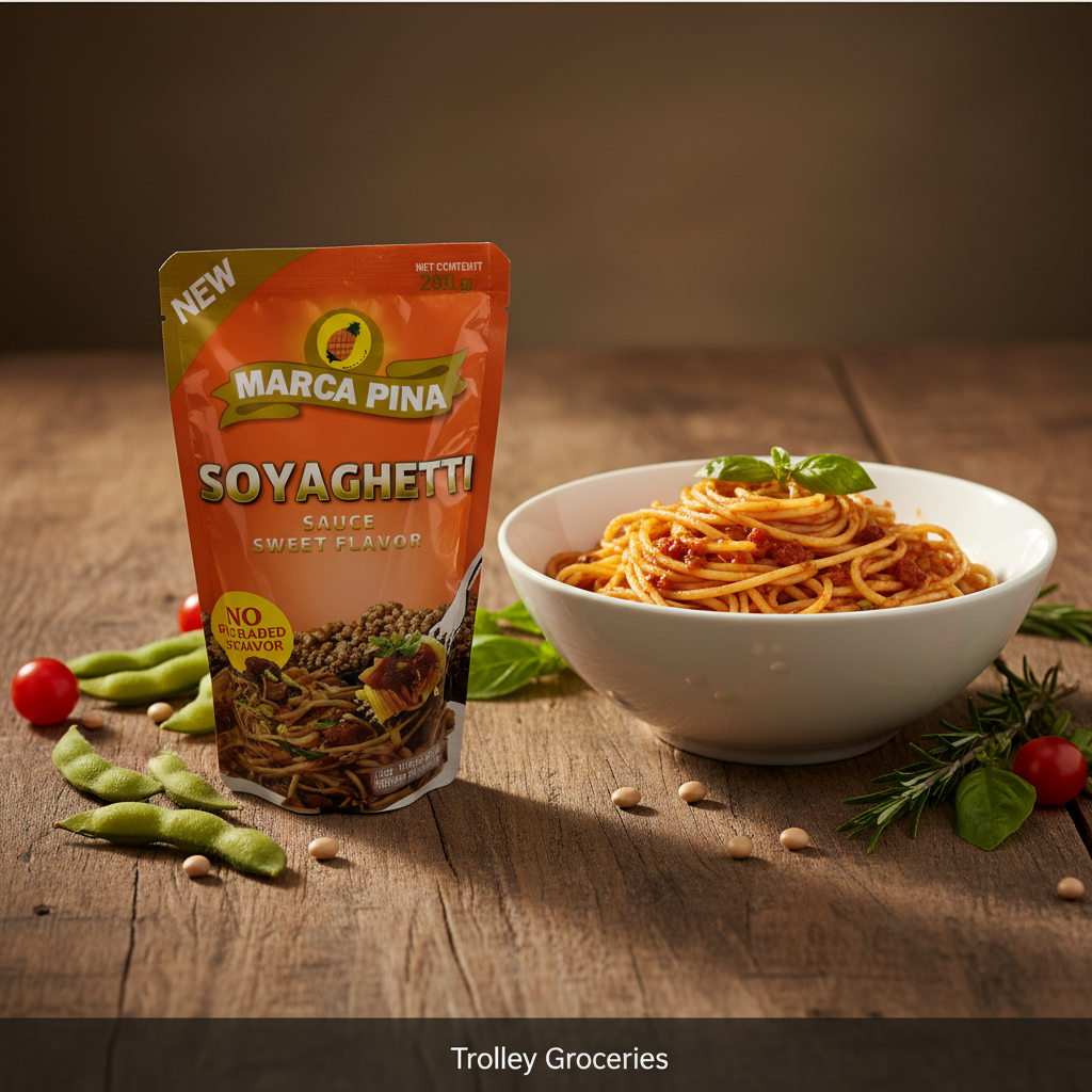 Marca Pina Soyaghetti Sauce Sweet 250g - Trolley Groceries