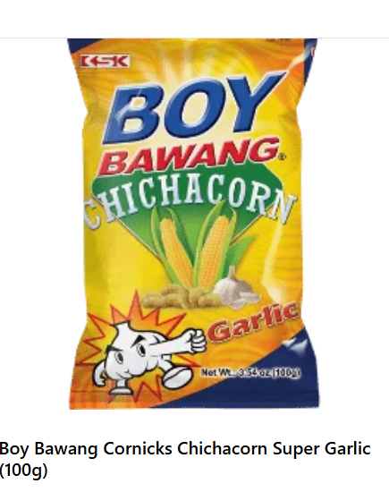 Boy Bawang Chichacorn Super Garlic (100g)