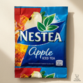 Nestea Apple Iced Tea sachet with Trolley Groceries branding