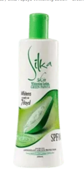 Silka Papaya Whitening Lotion – Green (200ml)