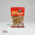 SBC Sarap Chicharon Spicy with Laman 150g with Trolley Groceries branding