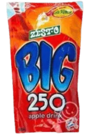Zesto Big 250 Apple Drink (250ml)