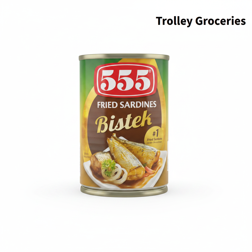 555 Fried Sardines Bistek can