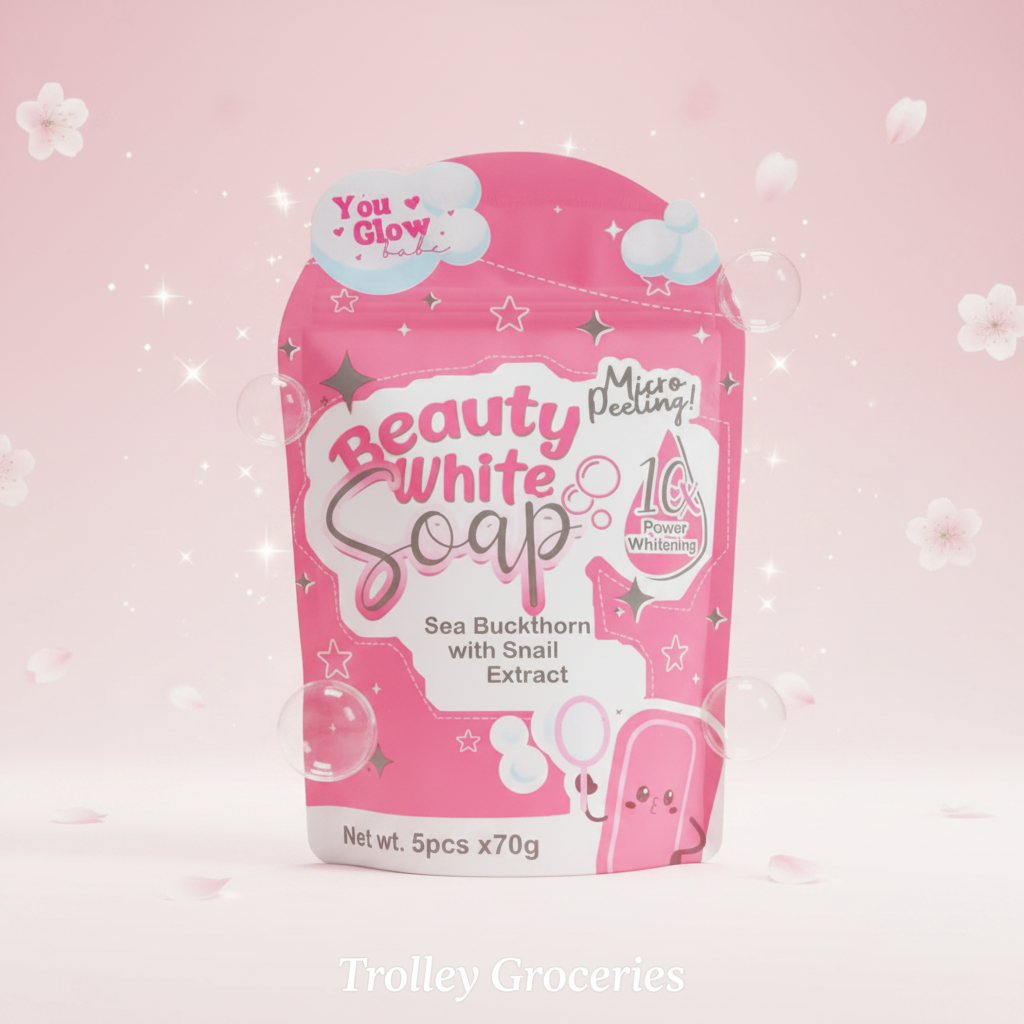 You Glow Babe Beauty White Soap 5x70g 350g - Trolley Groceries