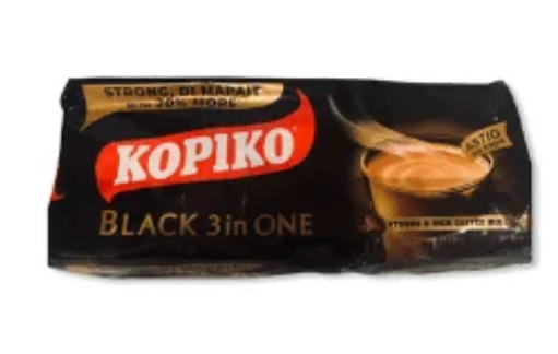 Kopiko Black Coffee 3 in One 30's (900g)
