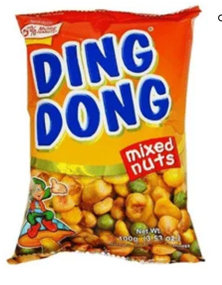 Ding Dong Mixed Nuts Original (Orange) (100g)