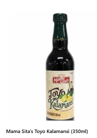 Mama Sita's Toyo Kalamansi Soy Sauce with Calamansi (350ml)