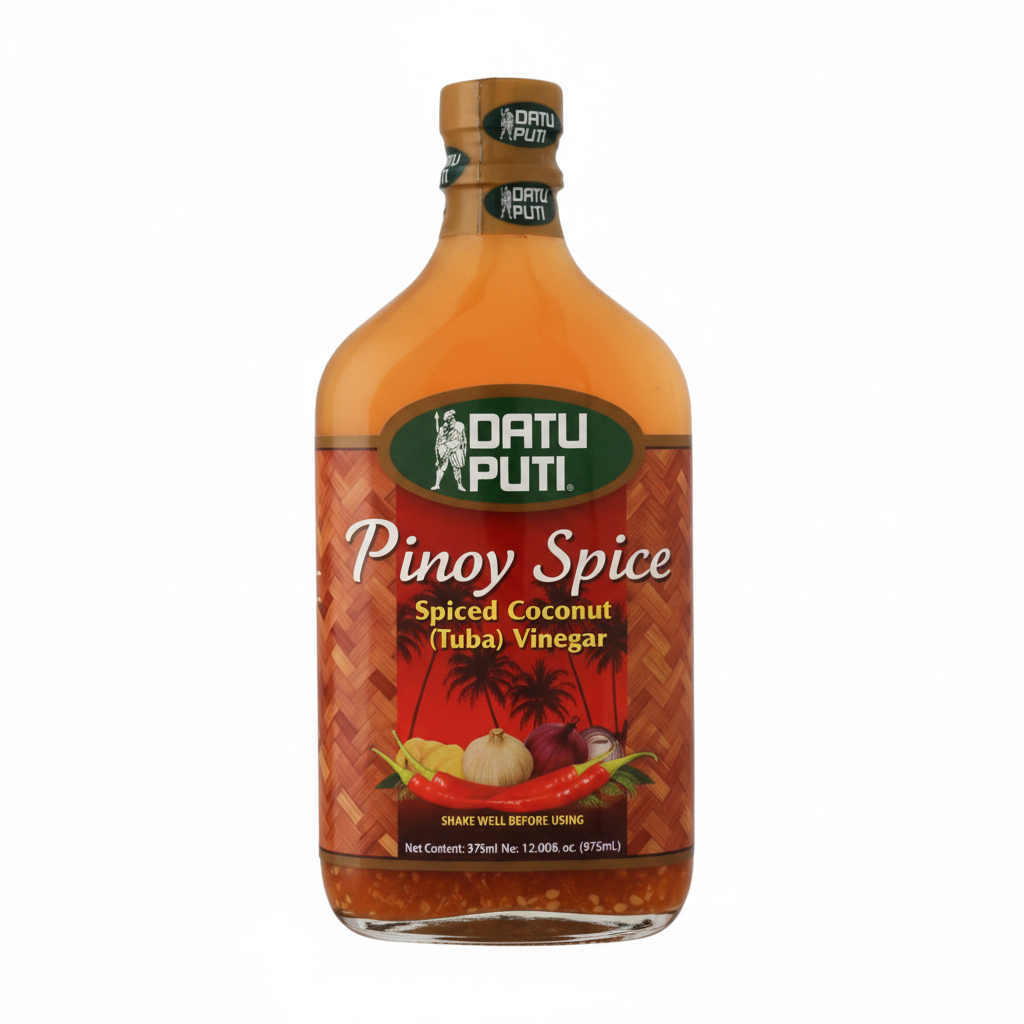 Datu Puti Pinoy Spice Coconut Vinegar 375ml bottle