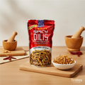 Seakid Crispy Spicy Dilis 40g crispy fried anchovy snack in a premium grocery presentation for Trolley Groceries
