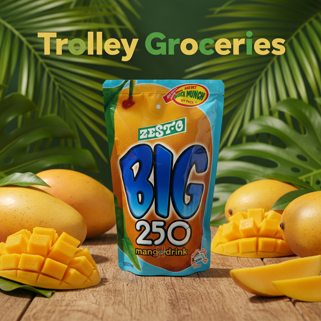 Zest-O Big 250 Mango Juice 250ml - Trolley Groceries